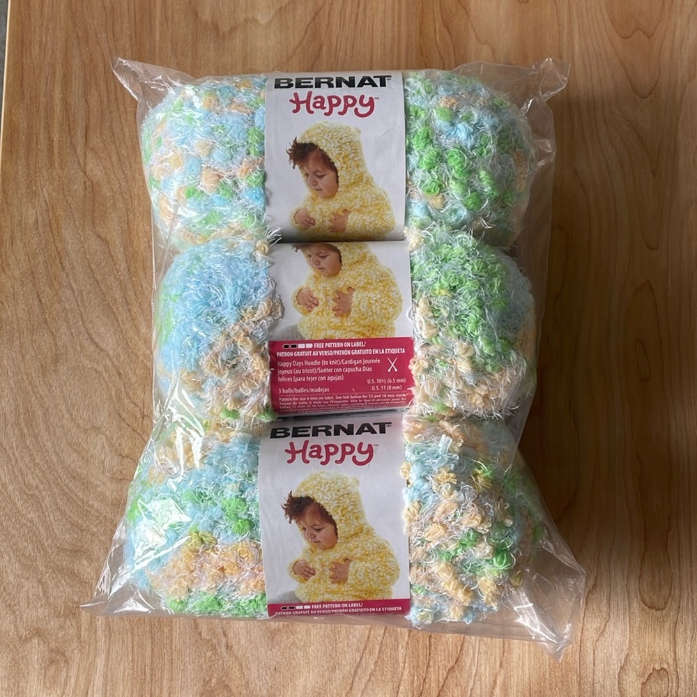 Bernart Happy Yarn, Lily Pad 3 SKEINS